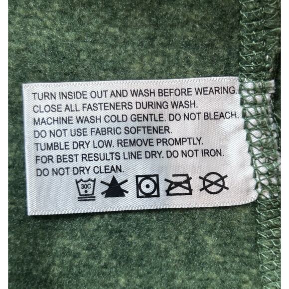 ORVIS R65 Men'S OLIVE GREEN Sweater FLEECE FULL ZIP JACKET SIZE L BNWT! - Picture 4 of 9